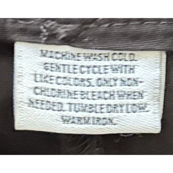 Women's Style & Co. Brown Stretch Cropped Capri Pants Size 4 - Picture 8 of 8